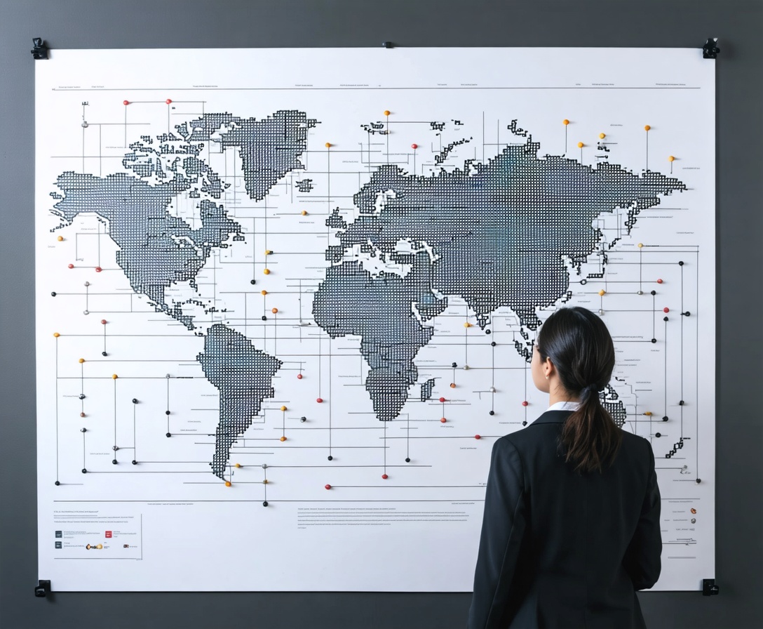 Strategické plánovanie a analýza trhu na mape